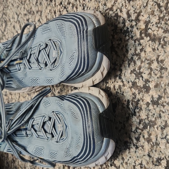 HOKA One One Bondi 6 Men's Blue Running Shoe Size 12.5 - Picture 6 of 9